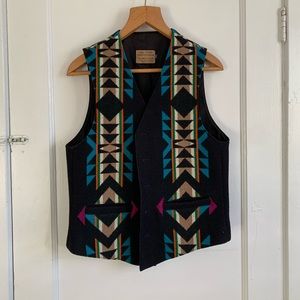 Pendleton wool vest